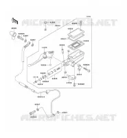 EMBRAYAGE MAITRE CYLINDRE pour Kawasaki ZZR1100