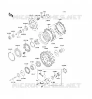 EMBRAYAGE pour Kawasaki ZZR1100
