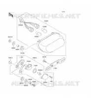 FEUX ARRI&Egrave;RE(S) pour Kawasaki ZZR1100
