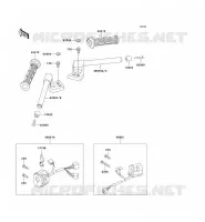 GUIDON pour Kawasaki ZZR1100