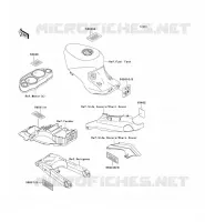 LABEL pour Kawasaki ZZR1100