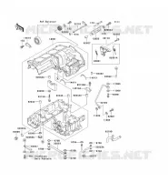 CARTER MOTEUR(S) pour Kawasaki ZZR1100