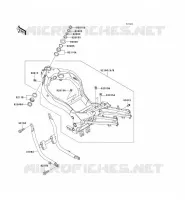 CH&Acirc;SSIS pour Kawasaki ZZR1100