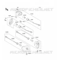 CLIGNOTANTS pour Kawasaki ZZR1100