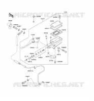 EMBRAYAGE MAITRE CYLINDRE pour Kawasaki ZZR1100