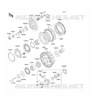 EMBRAYAGE pour Kawasaki ZZR1100