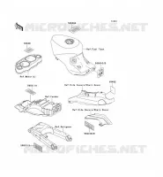 LABEL pour Kawasaki ZZR1100