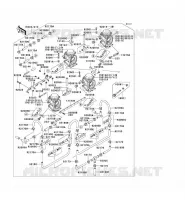 CARBURATEUR pour Kawasaki ZZR1100