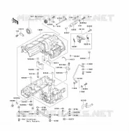 CARTER MOTEUR(S) pour Kawasaki ZZR1100
