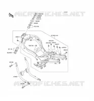 CH&Acirc;SSIS pour Kawasaki ZZR1100