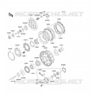 EMBRAYAGE pour Kawasaki ZZR1100