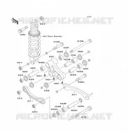 SUSPENSION pour Kawasaki ZZR1100