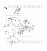 CH&Acirc;SSIS pour Kawasaki ZZR1100