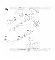 POMPE A ESSENCE pour Kawasaki ZZR1100