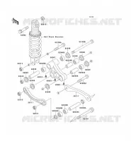 SUSPENSION pour Kawasaki ZZR1100