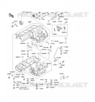 CARTER MOTEUR(S) pour Kawasaki ZZR1100