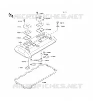 COUVRE CULASSE pour Kawasaki ZZR1100