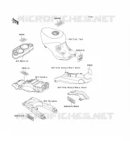 LABEL pour Kawasaki ZZR1100