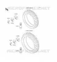 PNEUS pour Kawasaki ZZR1100
