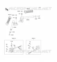GUIDON pour Kawasaki ZZR1100