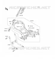 CH&Acirc;SSIS pour Kawasaki ZZR1100