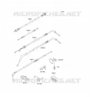 CABLES pour Kawasaki ZZR1100