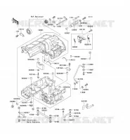CARTER MOTEUR(S) pour Kawasaki ZZR1100