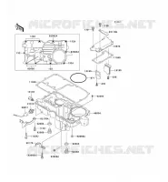 COUVERCLE RENIFLARD/CARTER D'HUILE pour Kawasaki ZZR1100