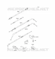 CABLES pour Kawasaki ZZR1100