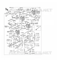 CARBURATEUR pour Kawasaki ZZR1100