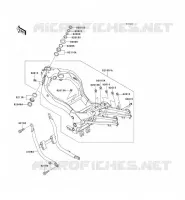 CH&Acirc;SSIS pour Kawasaki ZZR1100