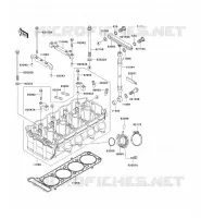 CULASSE pour Kawasaki ZZR1100