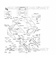 CARENAGE pour Kawasaki ZZR1100