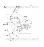 CH&Acirc;SSIS pour Kawasaki ZZR1100