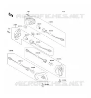 CLIGNOTANTS pour Kawasaki ZZR1100