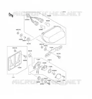 FEUX ARRI&Egrave;RE(S) pour Kawasaki ZZR1100