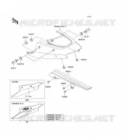 CACHE LAT&Eacute;RAL/GARDE CHAINE pour Kawasaki NINJA ZX-12R
