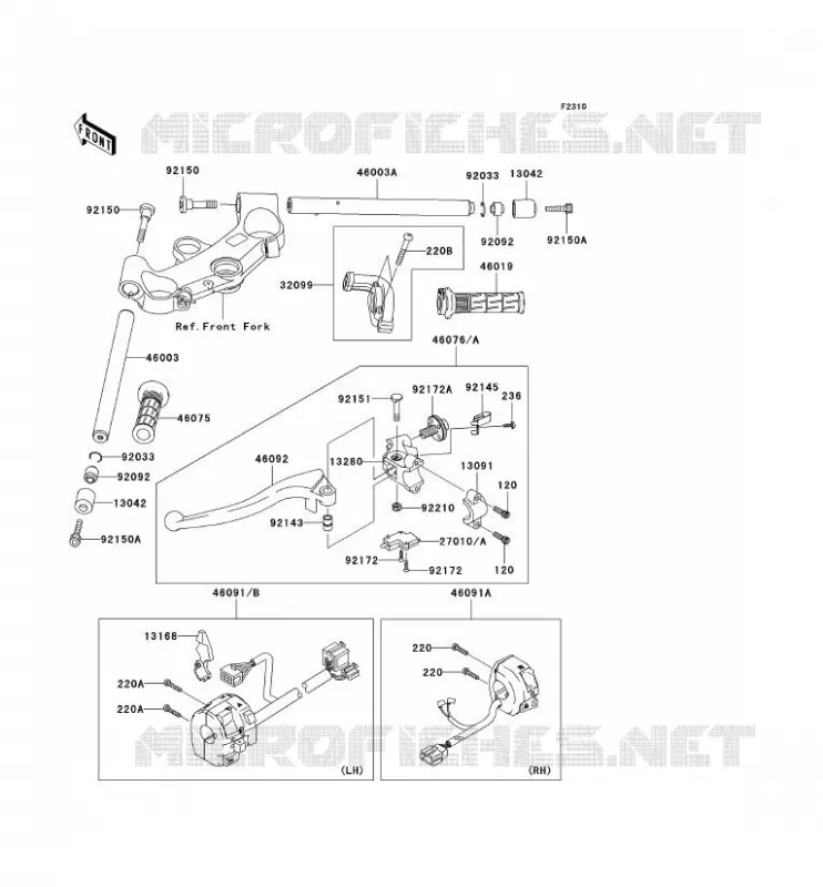 GUIDON Kawasaki MOTOS 1200 2002 NINJA ZX-12R  ZX1200-B1