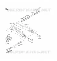BRAS OSCILLANT pour Kawasaki NINJA ZX-12R