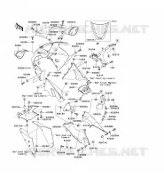 CARENAGE pour Kawasaki NINJA ZX-12R