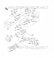 CLIGNOTANTS pour Kawasaki NINJA ZX-12R