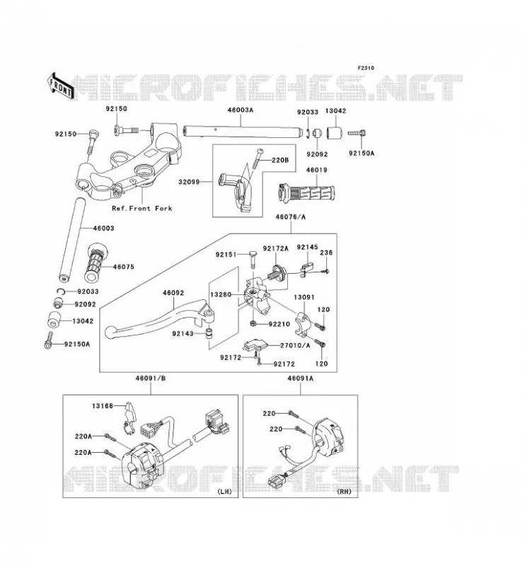 GUIDON Kawasaki MOTOS 1200 2002 NINJA ZX-12R  ZX1200-B1