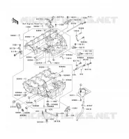 CARTER MOTEUR(S) pour Kawasaki NINJA ZX-12R