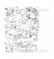 CHASSIS EQUIPMENT ELECTRIQUE pour Kawasaki NINJA ZX-12R