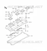 COUVRE CULASSE pour Kawasaki NINJA ZX-12R
