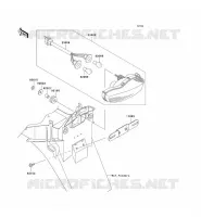 FEUX ARRI&Egrave;RE(S) pour Kawasaki NINJA ZX-12R