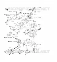INJECTION CARBURANT pour Kawasaki NINJA ZX-12R