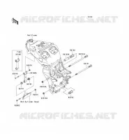 SUPPORT MOTEUR pour Kawasaki NINJA ZX-12R
