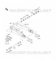 BRAS OSCILLANT pour Kawasaki NINJA ZX-12R