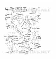 CARENAGE pour Kawasaki NINJA ZX-12R
